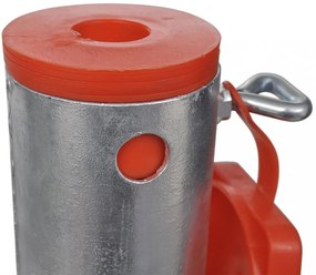 horganyzott acél napernyőtartó 55 cm