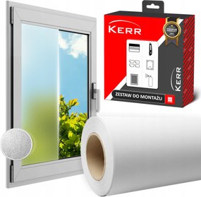 Matt Üvegfólia Tejüveg Hatású Szórt 50x900 cm Fagyos Ablakra Erkélyre