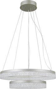 Italux glamour modern függeszték pantal ezüst itxpnd-34533-2l-silv