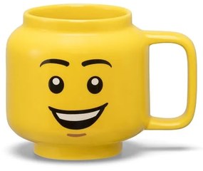 Sárga kerámia gyerek bögre 255 ml Head – LEGO®