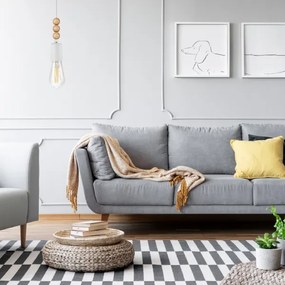 Simon függeszték 1xE27/60W/230V fehér, kábellel