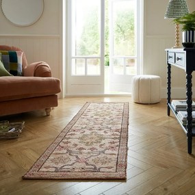 Natúr színű kézi szövésű jutakeverék futószőnyeg 60x230 cm Celine Jute Global – Flair Rugs