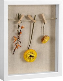 3D képkeret Ajándékdoboz Diy Zsinór Csatok 27,5 x 22,5 cm Songmics