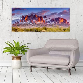 Kép - Hegyek Arizonában (120x50 cm)