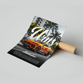 Lamborghini Urus poszter 50x70 cm Ajándék ötlet