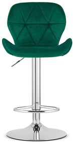 Zöld bárszék WEST VELVET