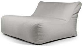 Világosszürke buklé babzsákfotel Sofa Lounge – SLOWDOWN
