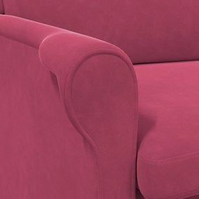 Burgundi Vörös Karosszék Burgundi vörös