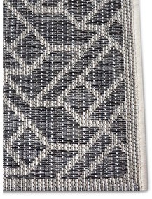 Sötétszürke kültéri szőnyeg 76x150 cm Clyde Eru – Hanse Home