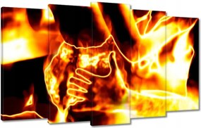 Vászonkép 100x60 Lángoló szerelem Love