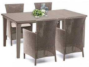 Futurowa 4+1 kerti bútor garnitúra szett