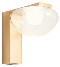 REDO-01-3241 SINCLAIR Arany Színű Fali Lámpa LED 6W IP20