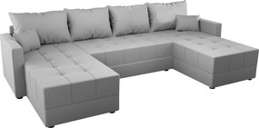 Univerzális ülőgarnitúra, szürke, DUAN U UNI