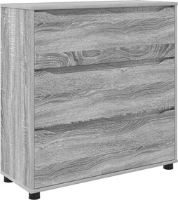 vidaXL Tárolószekrény Szürke Sonoma 80 x 31 x 81 cm Faanyag