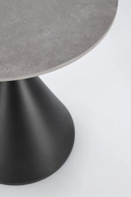 Kerek tárolóasztal márvány dekoros asztallappal ø 50 cm Joona – Bizzotto