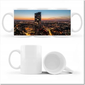 Fotó bögre Boroszló éjszakai panoráma