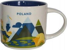 Bögre Starbucks You Are Here Poland kerámia 414 ml