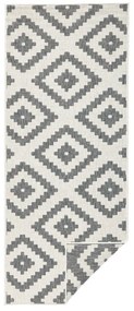 Malta szürke kültéri szőnyeg, 80 x 250 cm - NORTHRUGS