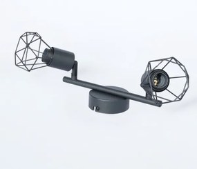 Brilagi - Spotlámpa CAGE 2xE14/40W/230V