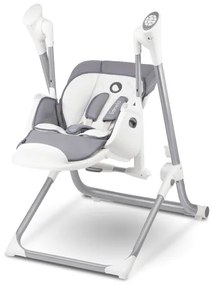 Lionelo - Gyermek étkezőszék NILES Szürke 4xAA