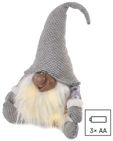 LED karácsonyi dekoráció 4xLED/3xAA manó