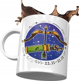 Nyilas bögre Zodiákus jelek Horoszkóp Asztrológia Nyomtatott fényképpel