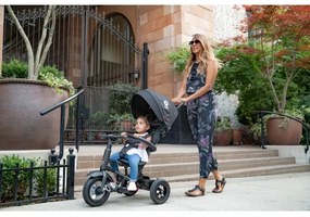 QPlay - Gyermek tricikli 3in1 RITO AIR fekete