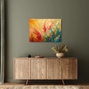 Üveg kép - A mező festése (70x50 cm)