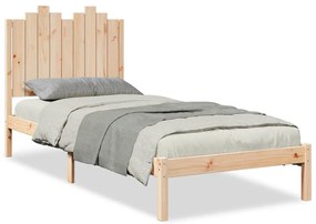 tömör fa extra hosszú ágykeret matrac nélkül 100 x 220 cm
