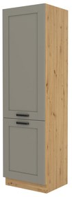 Élelmiszer szekrény Lucid 60 LO 210 2F (artisan tölgy + claygrey). 1045514