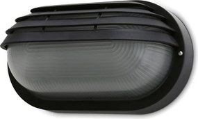 NOVOLUX 107G-G05X1A-02 FAR Modern Kültéri Fali Lámpa Fekete E27 IP44