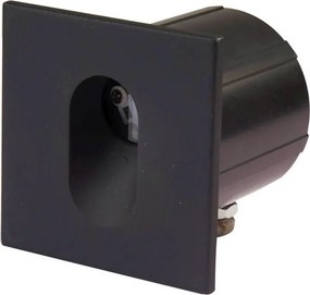 ITALUX ONFL-0224-4K ROVATO Kültéri Falba Építhető Lámpa Fekete LED