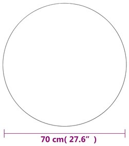 kör alakú tükör 70 cm