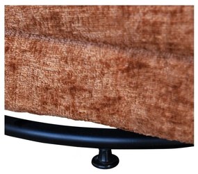 Narancssárga bársony fotel Atty – WOOOD