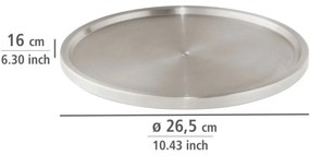Wenko Uno forgó rozsdamentes fűszertartó 26,5 cm