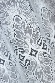 Mg Függöny jacquard 35168 Fehér 270cm magas pol 2,0m