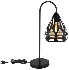 Globo 15889T - Asztali lámpa HASSAN 1xE27/40W/230V