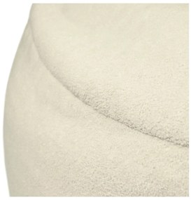 Világosszürke buklé babzsákfotel Om 135 – SLOWDOWN