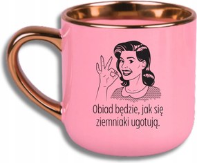 Bögre Rózsaszín Elegáns Nagy, Ha Megfő A Krumpli