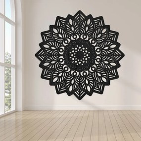 Fa fali dekoráció mandala a nap alakjában - IGNEUS