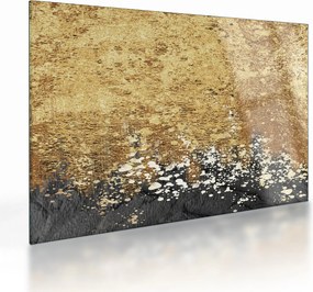 Üveg kép - Arany szerkezet N⁰3 (70x50 cm)