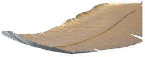 Leaf aranyszínű dekoráció, 55,5 x 18 cm - Mauro Ferretti
