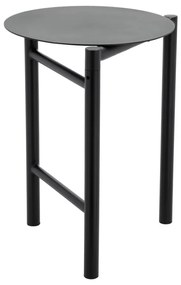 Fekete fém ülőke Disc – Zone