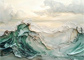 Kép - 3D tengeri absztrakció (70x50 cm)
