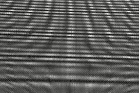 Tárgyalószék, fekete/ezüst, ESIN