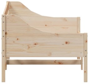 kanapéágy ágy matrac 100x200 cm tömör fa fenyőfa