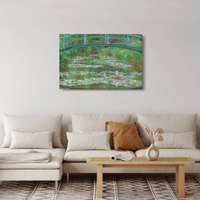 Kép - Claude Monet, The Japanese Footbridge, reprodukciók (90x60 cm)