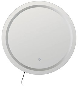 Fali tükör világítással 60x60 cm – Ixia