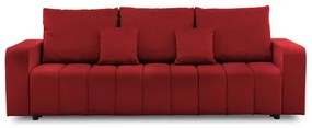 Nagy szétnyitható kanapé Modena I Piros