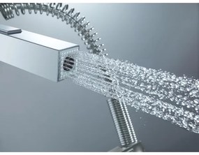 GROHE 31395000 - EUROCUBE 547 mm mosogató csaptelep, fényes króm